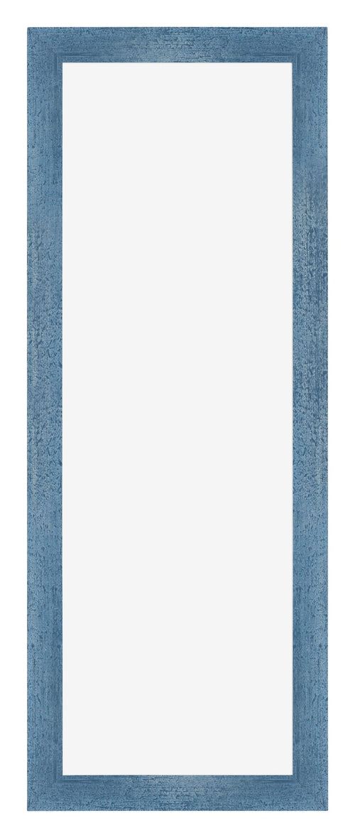 Mura MDF Fotolijst 33x98cm Helder Blauw Geveegd Voorzijde | Yourdecoration.nl