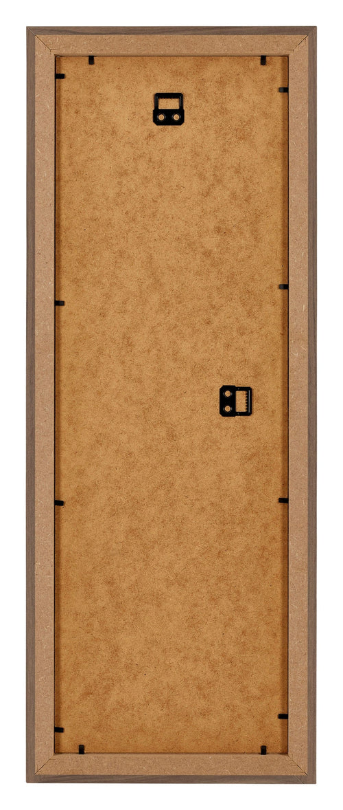 Mura MDF Fotolijst 33x98cm Walnoot Donker Achterzijde | Yourdecoration.nl