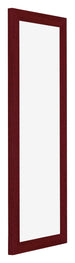 Mura MDF Fotolijst 33x98cm Wijnrood Geveegd Voorzijde Schuin | Yourdecoration.nl