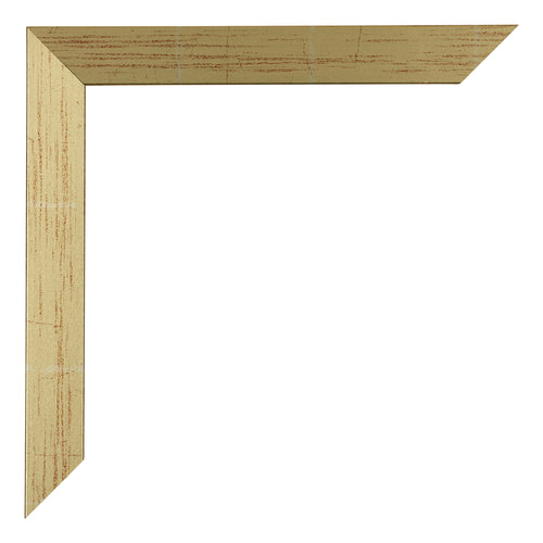 Mura MDF Fotolijst 35x50cm Goud Glanzend Detail Hoek | Yourdecoration.nl