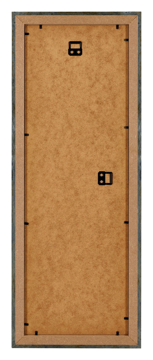 Mura MDF Fotolijst 37 5x98cm Blauw Goud Gemeleerd Achterzijde | Yourdecoration.nl