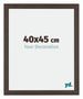 Mura MDF Fotolijst 40x45cm Eiken Donker Voorzijde Maat | Yourdecoration.nl