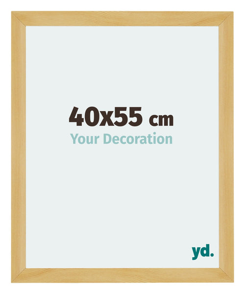 Mura MDF Fotolijst 40x55cm Grenen Decor Voorzijde Maat | Yourdeocration.nl