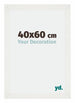 Mura MDF Fotolijst 40x60cm Wit Geveegd Voorzijde Maat | Yourdecoration.nl