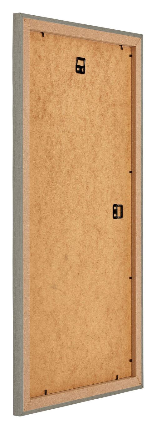 Mura MDF Fotolijst 40x80cm Grijs Achterzijde Schuin | Yourdecoration.nl