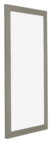 Mura MDF Fotolijst 40x80cm Grijs Voorzijde Schuin | Yourdecoration.nl