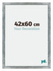 Mura MDF Fotolijst 42x60cm IJzer Geveegd Voorzijde Maat | Yourdecoration.nl