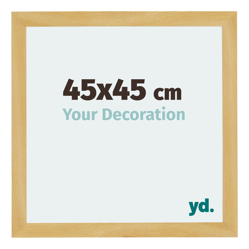 Mura MDF Fotolijst 45x45cm Grenen Decor Voorzijde Maat | Yourdeocration.nl