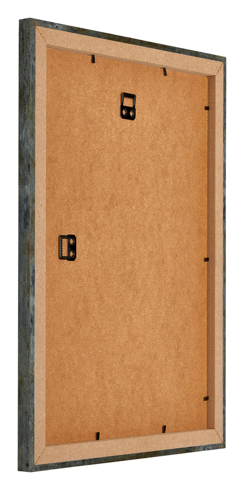 Mura MDF Fotolijst 45x60cm Blauw Goud Gemeleerd Achterzijde Schuin | Yourdecoration.nl