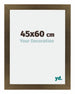 Mura MDF Fotolijst 45x60cm Brons Decor Voorzijde Maat | Yourdecoration.nl