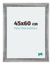 Mura MDF Fotokader 45x60cm Grijs Geveegd Voorzijde Maat | Yourdecoration.nl
