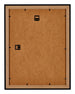 Mura MDF Fotolijst 45x60cm Zwart Hoogglans Achterzijde | Yourdecoration.nl