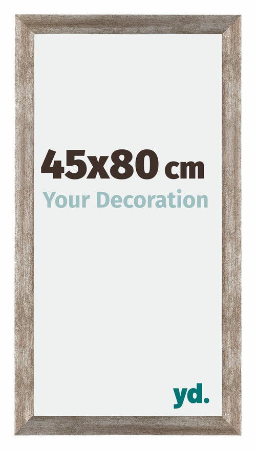 Mura MDF Fotolijst 45x80cm Metaal Vintage Voorzijde Maat | Yourdecoration.nl