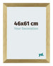 Mura MDF Fotolijst 46x61cm Goud Glanzend Voorzijde Maat | Yourdecoration.nl