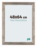 Mura MDF Fotolijst 48x64cm Metaal Vintage Voorzijde Maat | Yourdecoration.nl