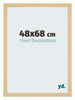 Mura MDF Fotolijst 48x68cm Ahorn Decor Voorzijde Maat | Yourdecoration.nl