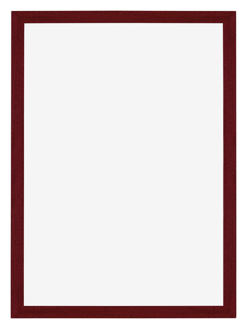 Mura MDF Fotolijst 49x68cm Wijnrood Geveegd Voorzijde | Yourdecoration.nl