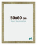 Mura MDF Fotolijst 50x60cm Goud Antiek Voorzijde Maat | Yourdecoration.nl