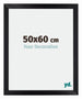 Mura MDF Fotolijst 50x60cm Zwart Mat Voorzijde Maat | Yourdecoration.nl
