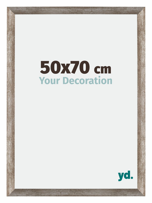 Mura MDF Fotolijst 50x70cm Metaal Vintage Voorzijde Maat | Yourdecoration.nl