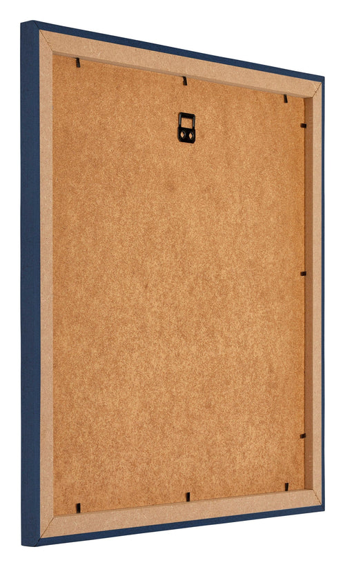 Mura MDF Fotolijst 55x55cm Donkerblauw Geveegd Achterzijde Schuin | Yourdecoration.nl
