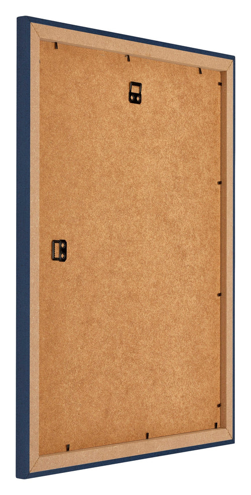 Mura MDF Fotolijst 55x65cm Donkerblauw Geveegd Achterzijde Schuin | Yourdecoration.nl