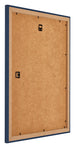 Mura MDF Fotolijst 55x65cm Donkerblauw Geveegd Achterzijde Schuin | Yourdecoration.nl