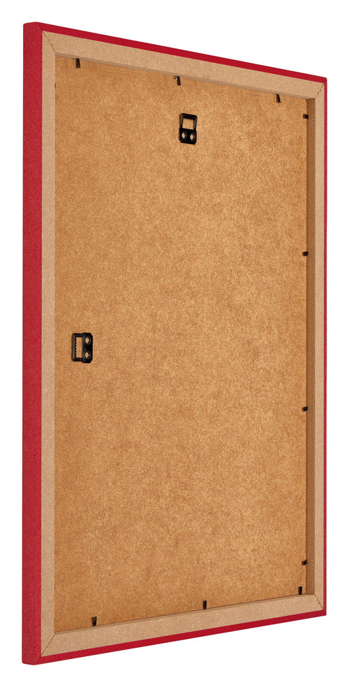 Mura MDF Fotolijst 56x71cm Rood Achterzijde Schuin | Yourdecoration.nl
