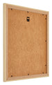 Mura MDF Fotolijst 60x60cm Ahorn Decor Achterzijde Schuin | Yourdecoration.nl