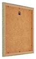 Mura MDF Fotolijst 60x60cm Goud Antiek Achterzijde Schuin | Yourdecoration.nl