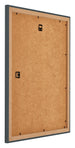 Mura MDF Fotolijst 60x70cm Antraciet Achterzijde Schuin | Yourdecoration.nl