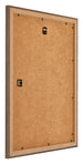 Mura MDF Fotolijst 60x70cm Walnoot Donker Achterzijde Schuin | Yourdecoration.nl