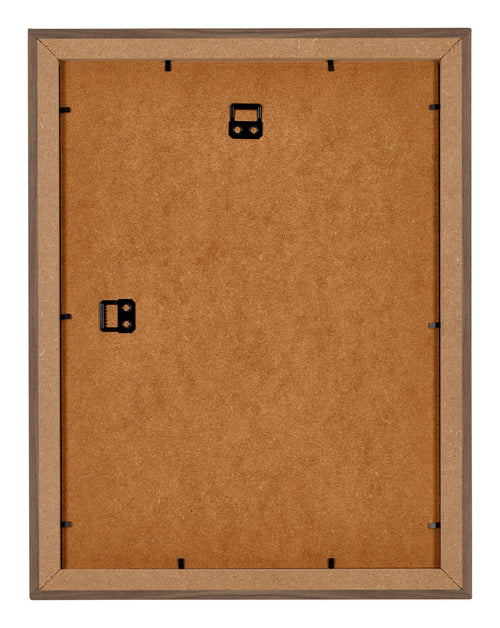 Mura MDF Fotolijst 60x80cm Walnoot Donker Achterzijde | Yourdecoration.nl