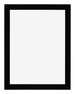 Mura MDF Fotolijst 60x80cm Zwart Hoogglans Voorzijde | Yourdecoration.nl