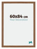Mura MDF Fotolijst 60x84cm Eiken Rustiek Voorzijde Maat | Yourdecoration.nl
