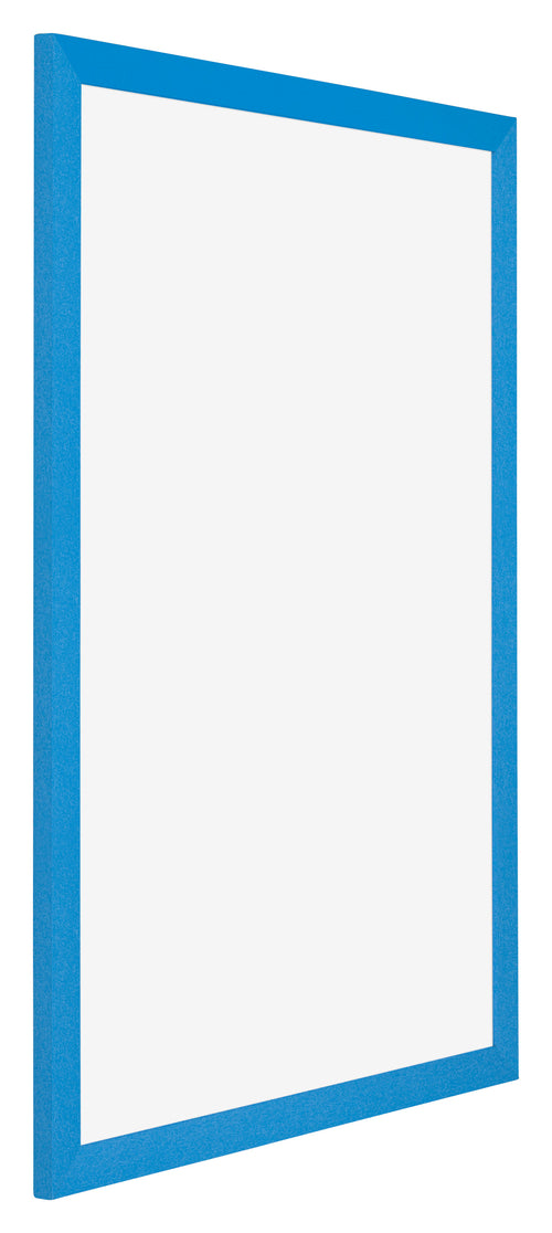 Mura MDF Fotolijst 60x84cm Helder Blauw Voorzijde Schuin | Yourdecoration.nl