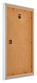 Mura MDF Fotolijst 60x90cm Aluminium Geborsteld Achterzijde Schuin | Yourdecoration.nl