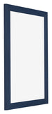 Mura MDF Fotolijst 60x90cm Donkerblauw Geveegd Voorzijde Schuin | Yourdecoration.nl