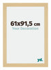 Mura MDF Fotolijst 61x91 5cm Ahorn Decor Voorzijde Maat | Yourdecoration.nl