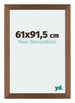 Mura MDF Fotolijst 61x91 5cm Koper Decor Voorzijde Maat | Yourdecoration.nl