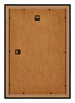 Mura MDF Fotolijst 61x91 5cm Zwart Hoogglans Achterzijde | Yourdecoration.nl