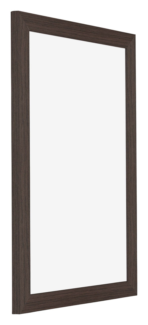 Mura MDF Fotolijst 62x93cm Eiken Donker Voorzijde Schuin | Yourdecoration.nl