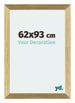 Mura MDF Fotolijst 62x93cm Goud Glanzend Voorzijde Maat | Yourdecoration.nl