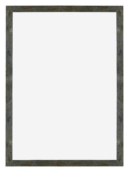 Mura MDF Fotolijst 67x98cm Blauw Goud Gemeleerd Voorzijde | Yourdecoration.nl
