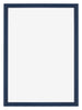 Mura MDF Fotolijst 67x98cm Donkerblauw Geveegd Voorzijde | Yourdecoration.nl