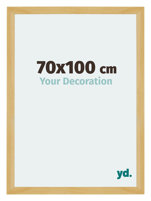 Mura MDF Fotolijst 70x100cm Grenen Decor Voorzijde Maat | Yourdeocration.nl