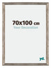 Mura MDF Fotolijst 70x100cm Metaal Vintage Voorzijde Maat | Yourdecoration.nl