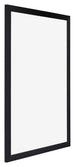 Mura MDF Fotolijst 70x100cm Zwart Mat Voorzijde Schuin | Yourdecoration.nl