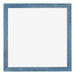 Mura MDF Fotolijst 70x70cm Helder Blauw Geveegd Voorzijde | Yourdecoration.nl
