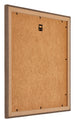 Mura MDF Fotolijst 70x70cm Walnoot Donker Achterzijde Schuin | Yourdecoration.nl